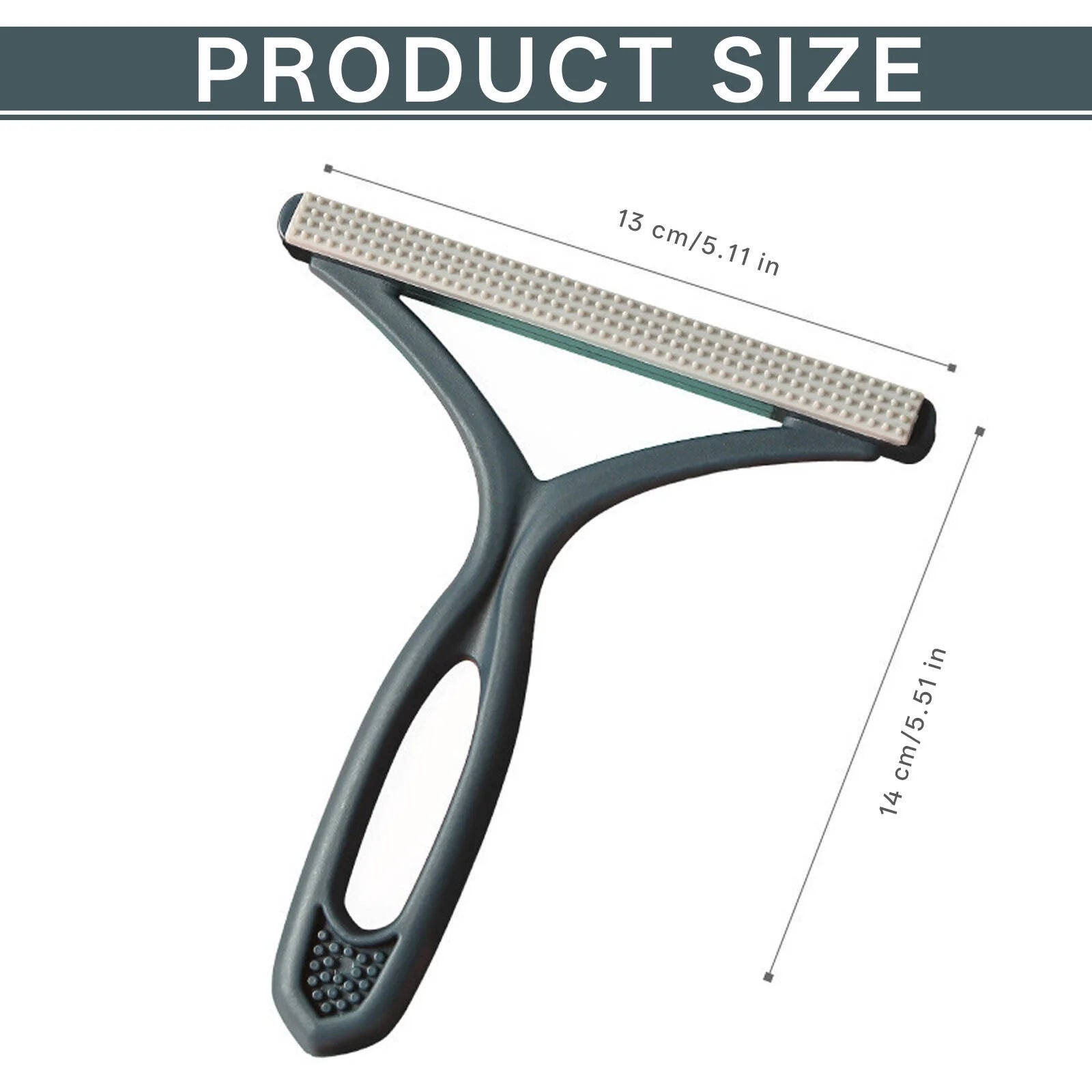 PetPaws Ultimate Anti-Slip Dual-Sided Pet Hair Remover & Grooming Brush