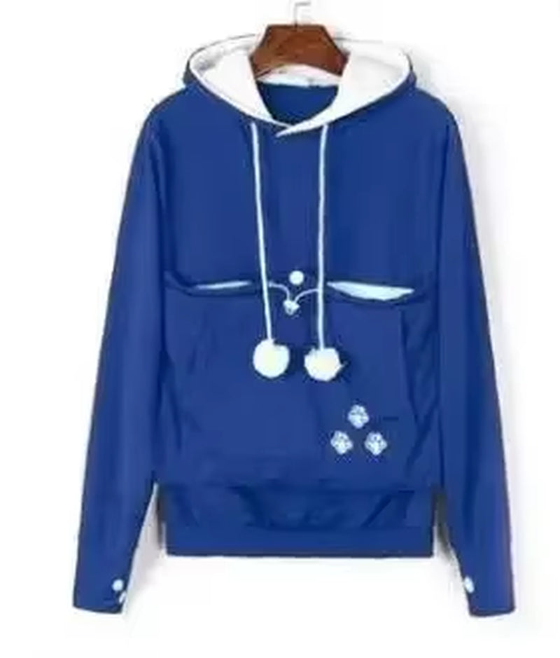 The Purr-fect Pouch Hoodie β Snuggle Your Pet Like a Marsupial in Style New