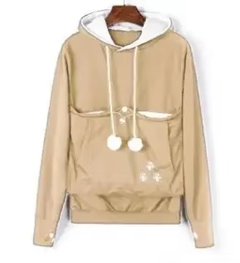 The Purr-fect Pouch Hoodie β Snuggle Your Pet Like a Marsupial in Style New