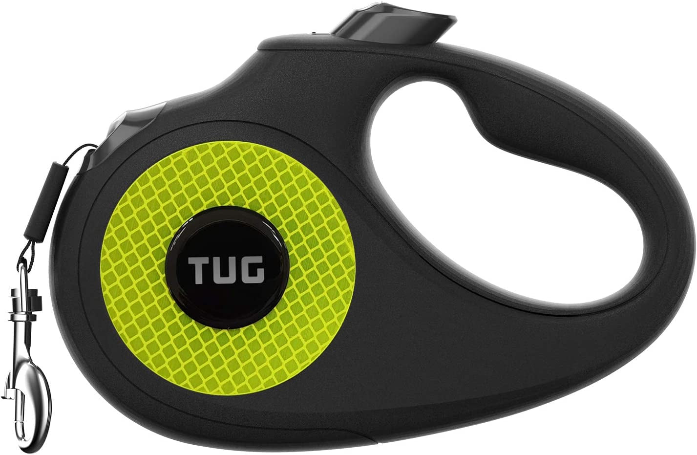 Retractable Dog Leash – 16ft Tangle-Free Nylon Tape, 360° Swivel, Durable Pet Walking Lead (Small, Aqua)