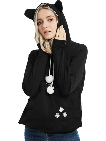 The Purr-fect Pouch Hoodie – Snuggle Your Pet Like a Marsupial in Style New