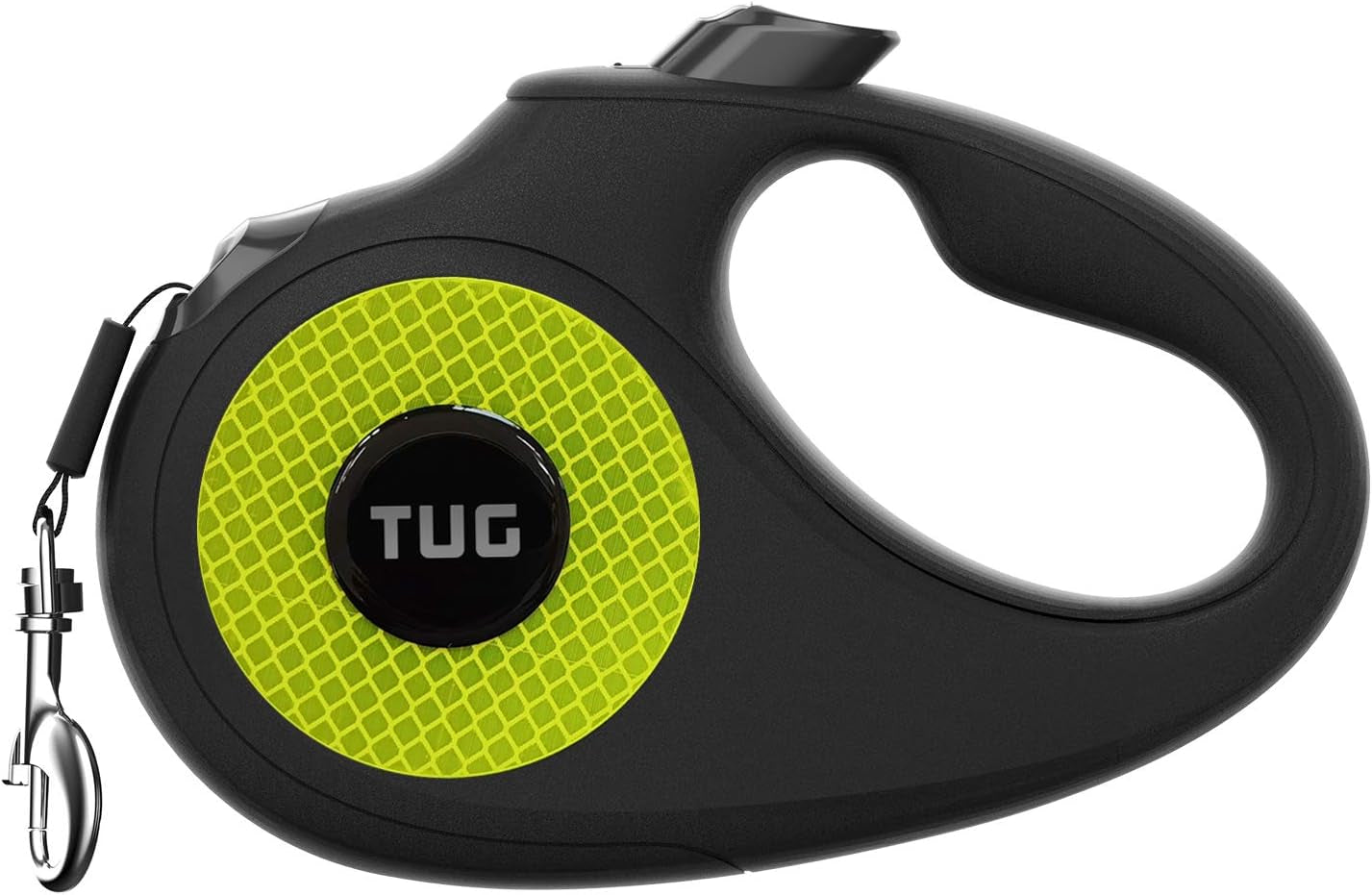 Retractable Dog Leash – 16ft Tangle-Free Nylon Tape, 360° Swivel, Durable Pet Walking Lead (Small, Aqua)
