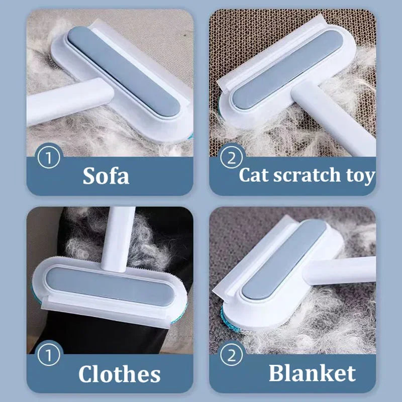 Pet Hair Remover Gloves – Reusable Double-Sided Grooming Tool for Dogs, Cats, Carpets & Furniture